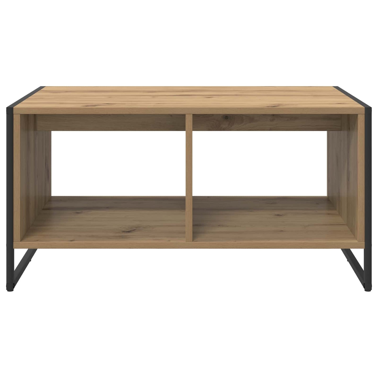 Couchtisch Kunsthandwerk Eiche 80 x 50 x 40 cm Holzwerkstoff