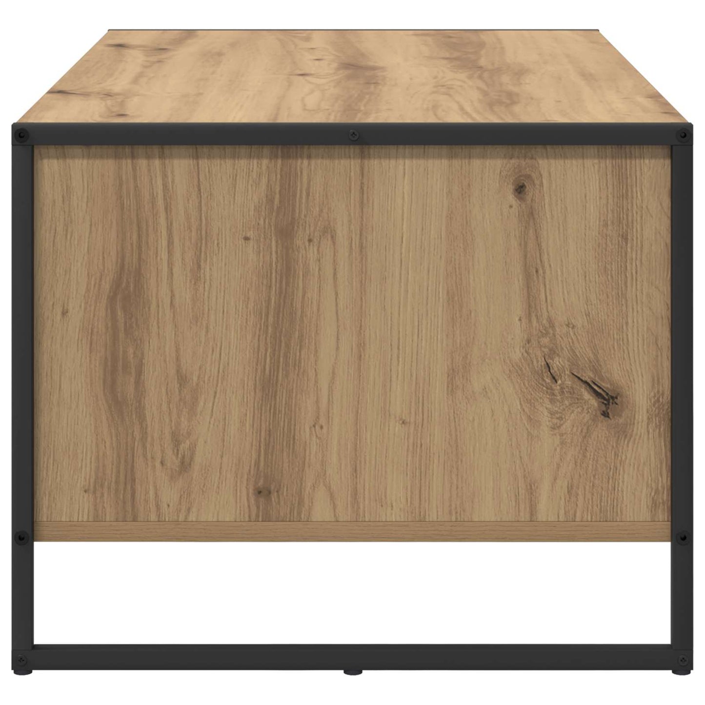 Couchtisch Kunsthandwerk Eiche 80 x 50 x 40 cm Holzwerkstoff