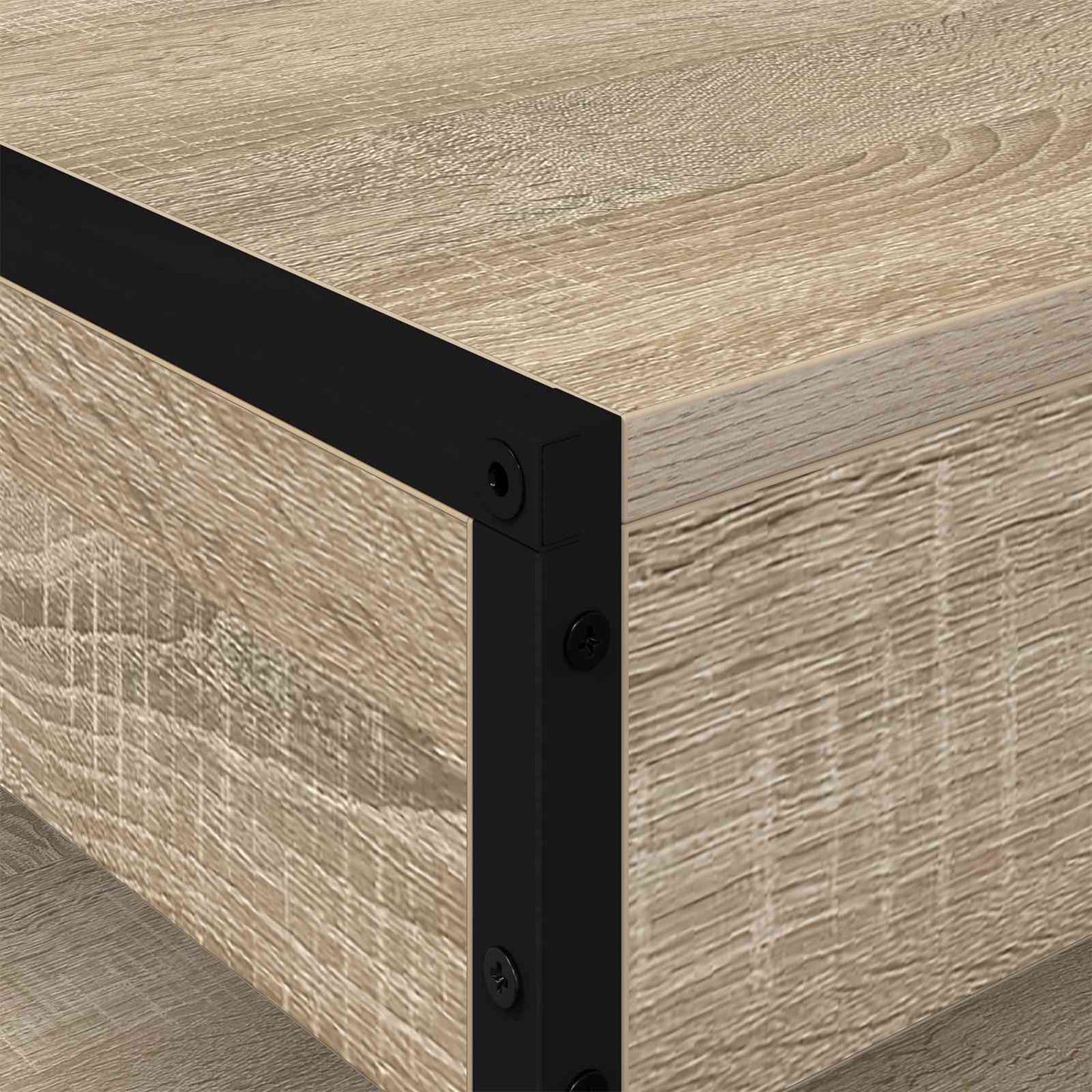 Couchtisch Sonoma 80 x 50 x 40 cm Holzwerkstoff