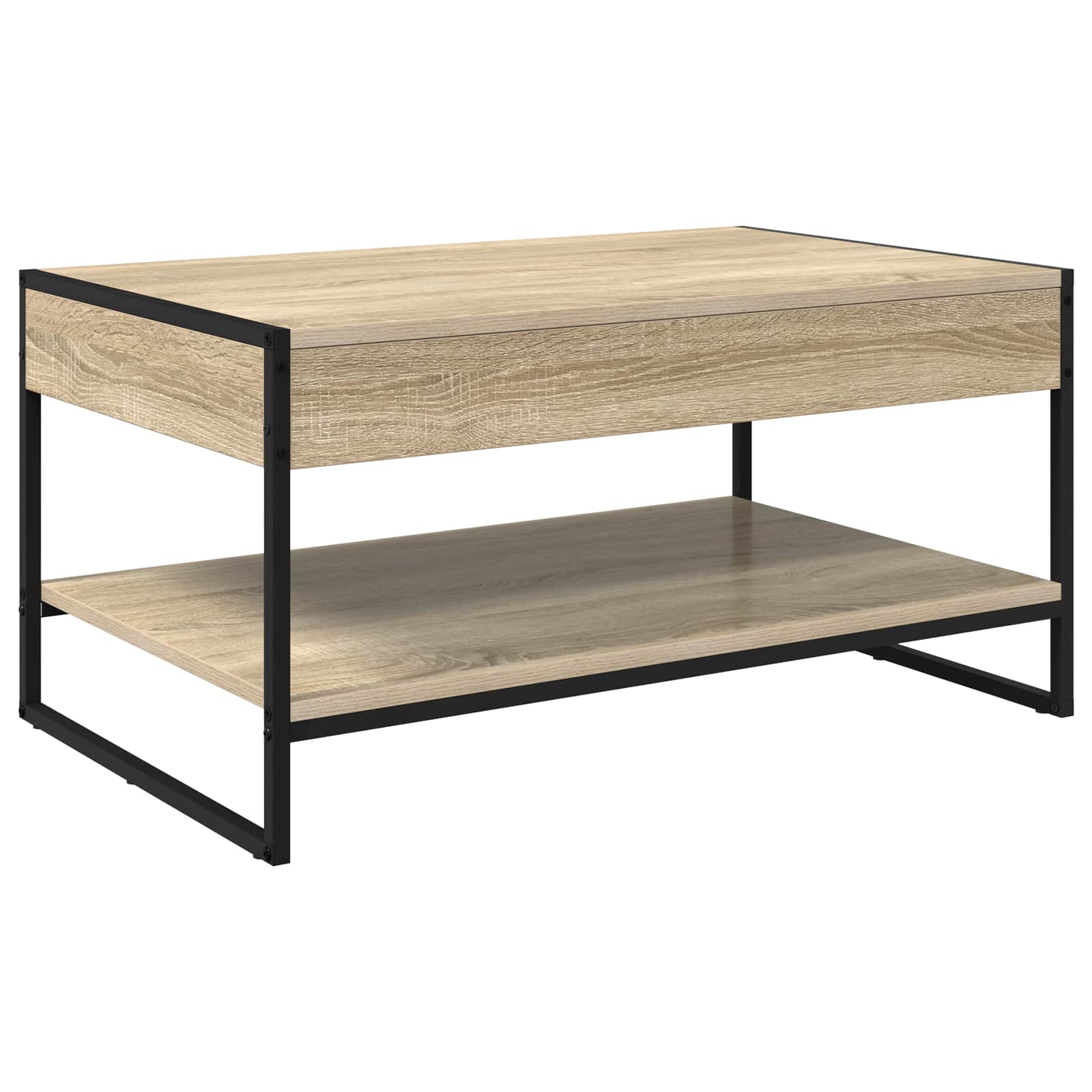 Couchtisch Sonoma 80 x 50 x 40 cm Holzwerkstoff