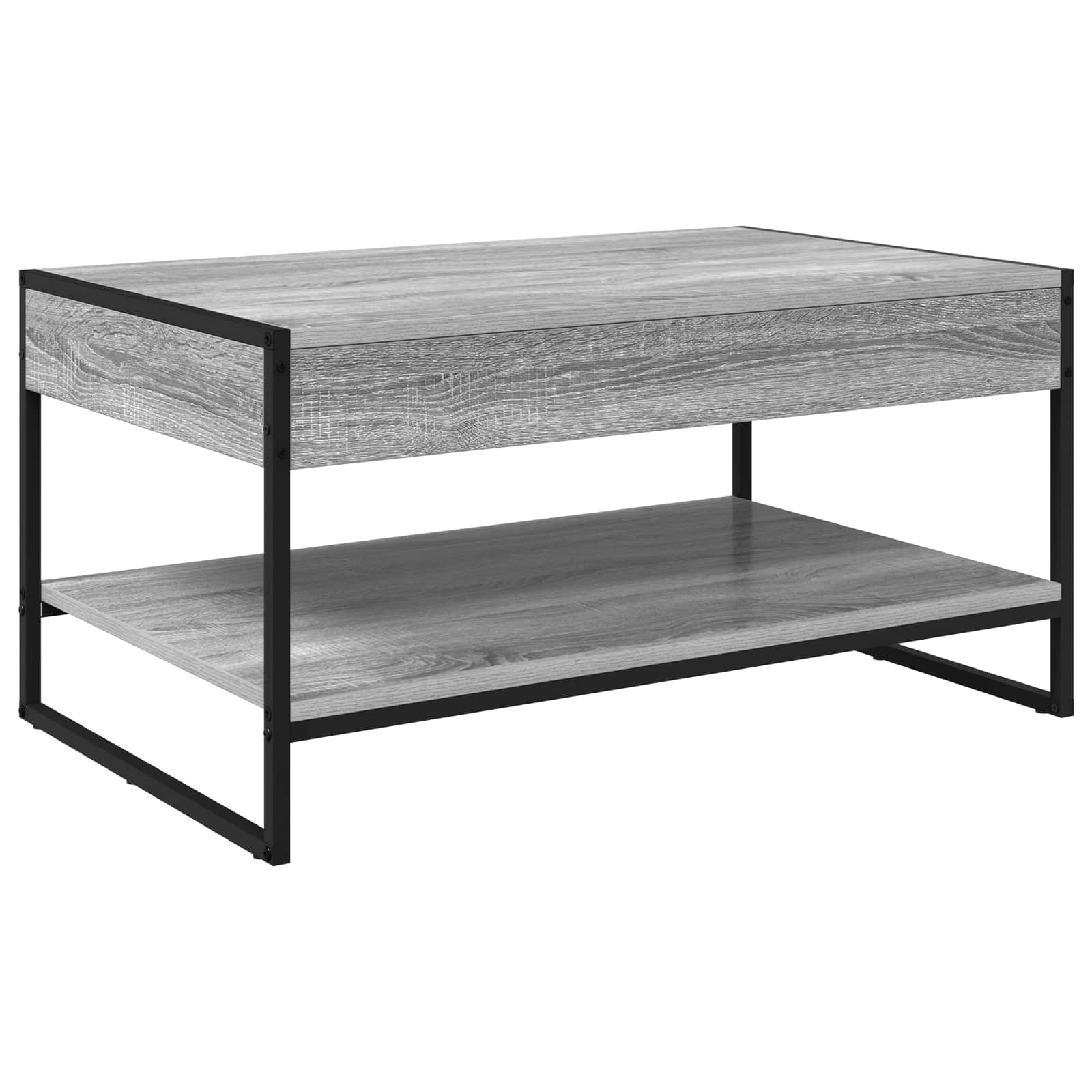 Couchtisch Graues Sonoma 80 x 50 x 40 cm Holzwerkstoff
