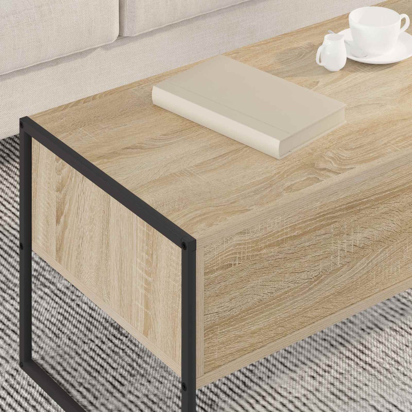 Couchtisch Sonoma 100 x 46 x 40 cm Holzwerkstoff