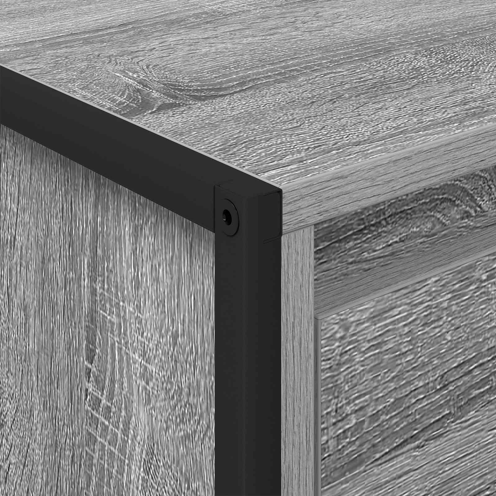Couchtisch Sonoma-Grau 100 x 46 x 40 cm Holzwerkstoff