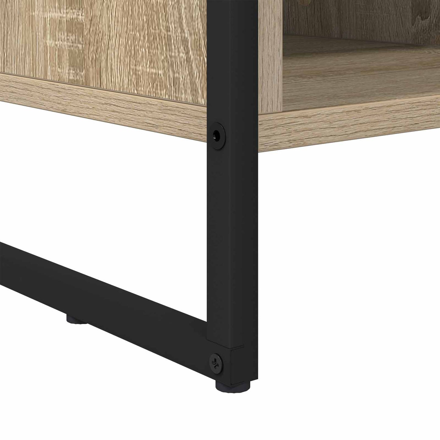 Schuhschrank 60 x 35 x 44 cm Holzwerkstoff Sonoma