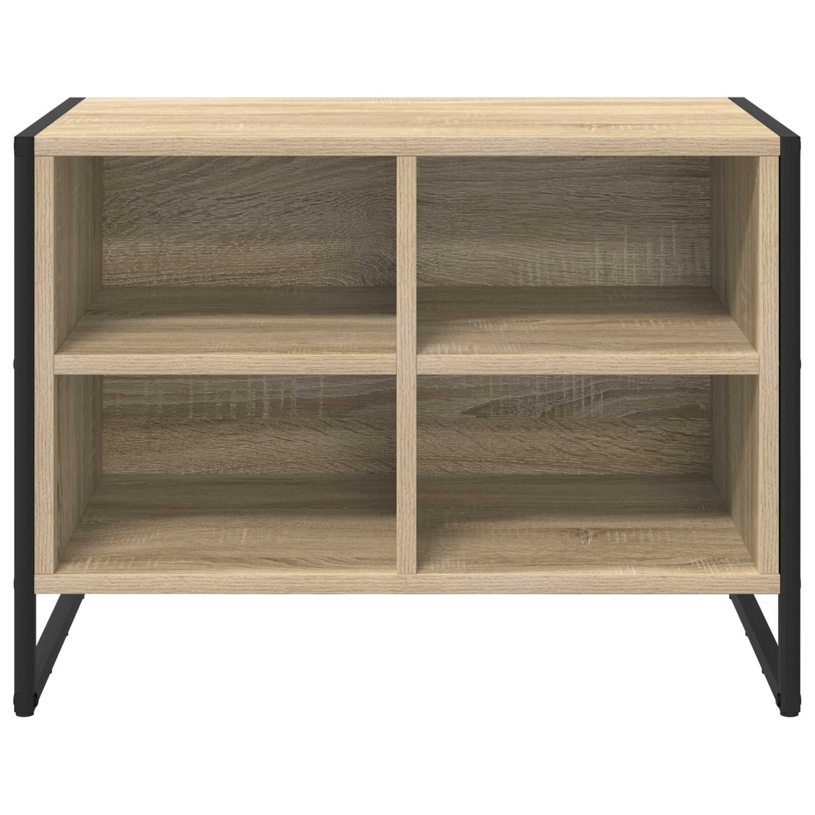 Schuhschrank 60 x 35 x 44 cm Holzwerkstoff Sonoma