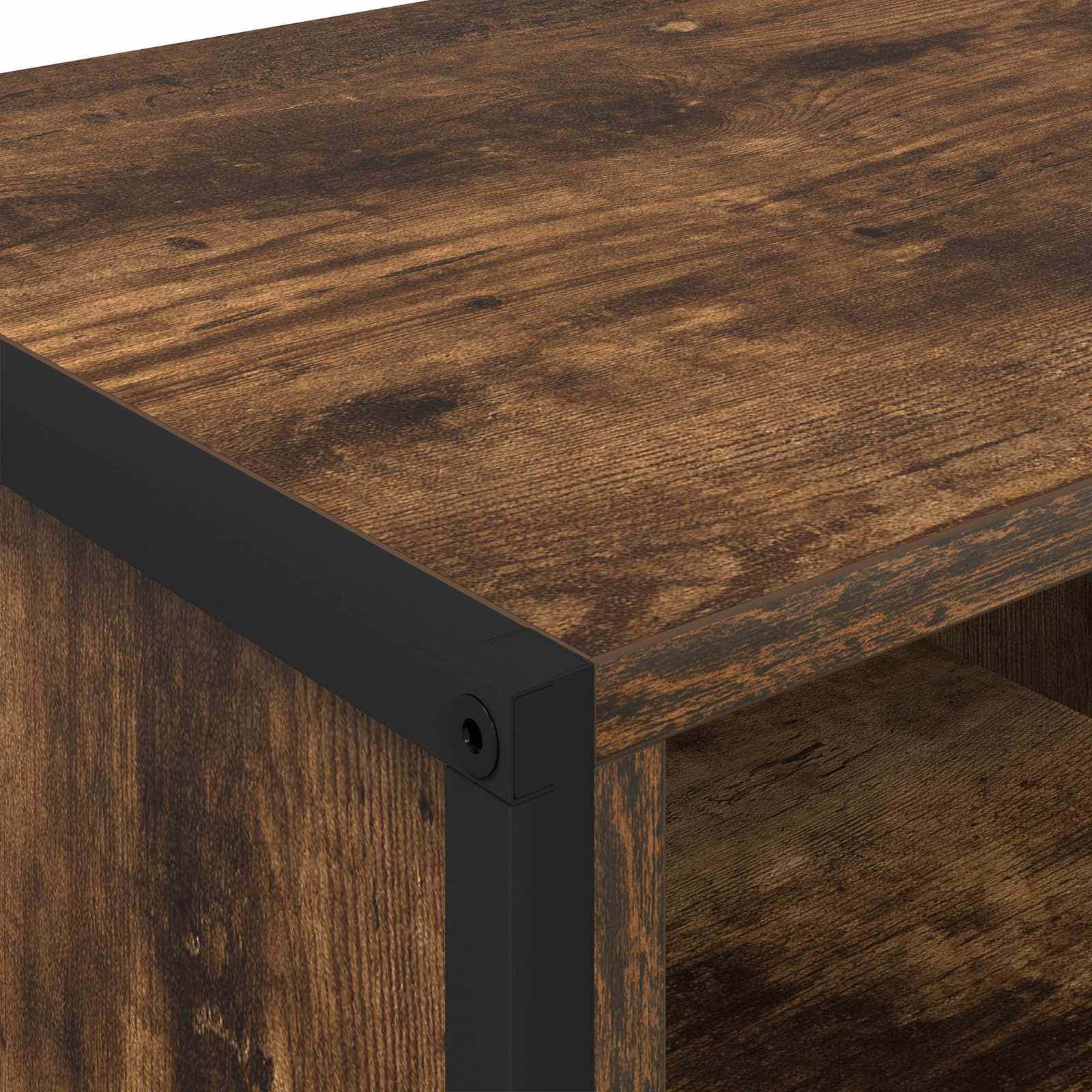 Schuhschrank 60 x 35 x 44 cm Holzwerkstoff Raucharbe