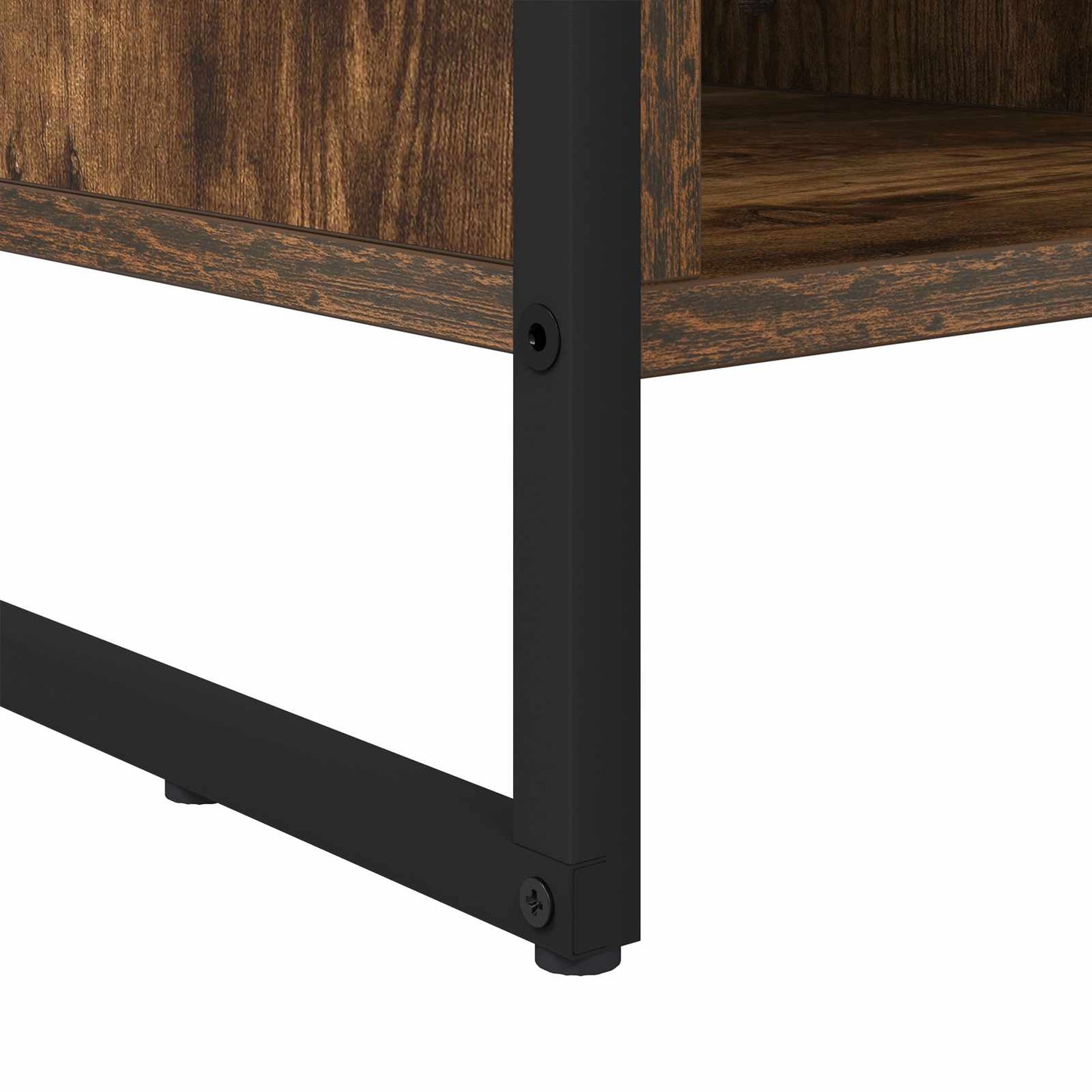 Schuhschrank 60 x 35 x 44 cm Holzwerkstoff Raucharbe