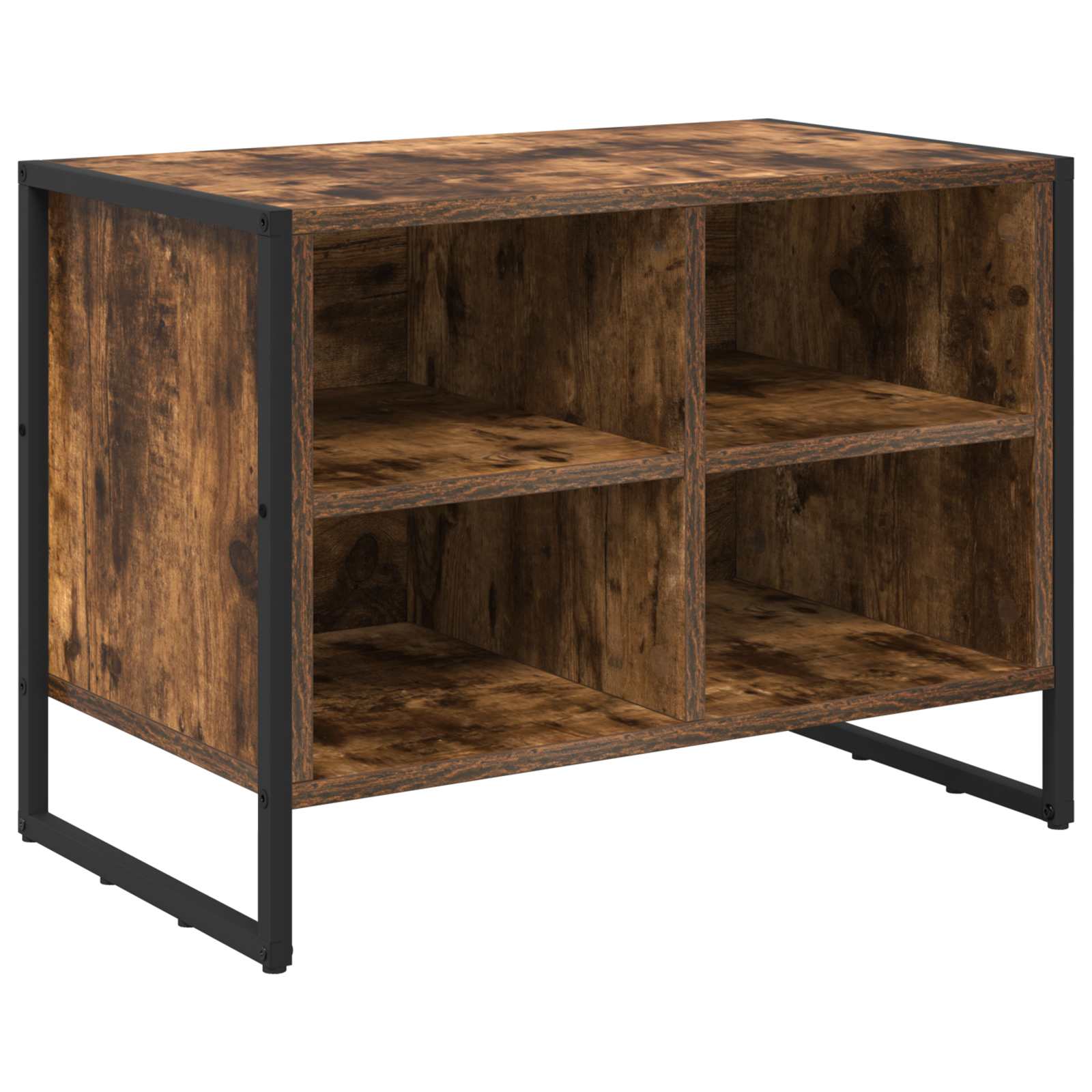 Schuhschrank 60 x 35 x 44 cm Holzwerkstoff Raucharbe