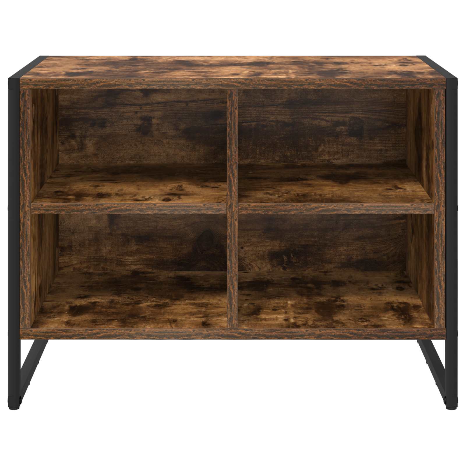 Schuhschrank 60 x 35 x 44 cm Holzwerkstoff Raucharbe