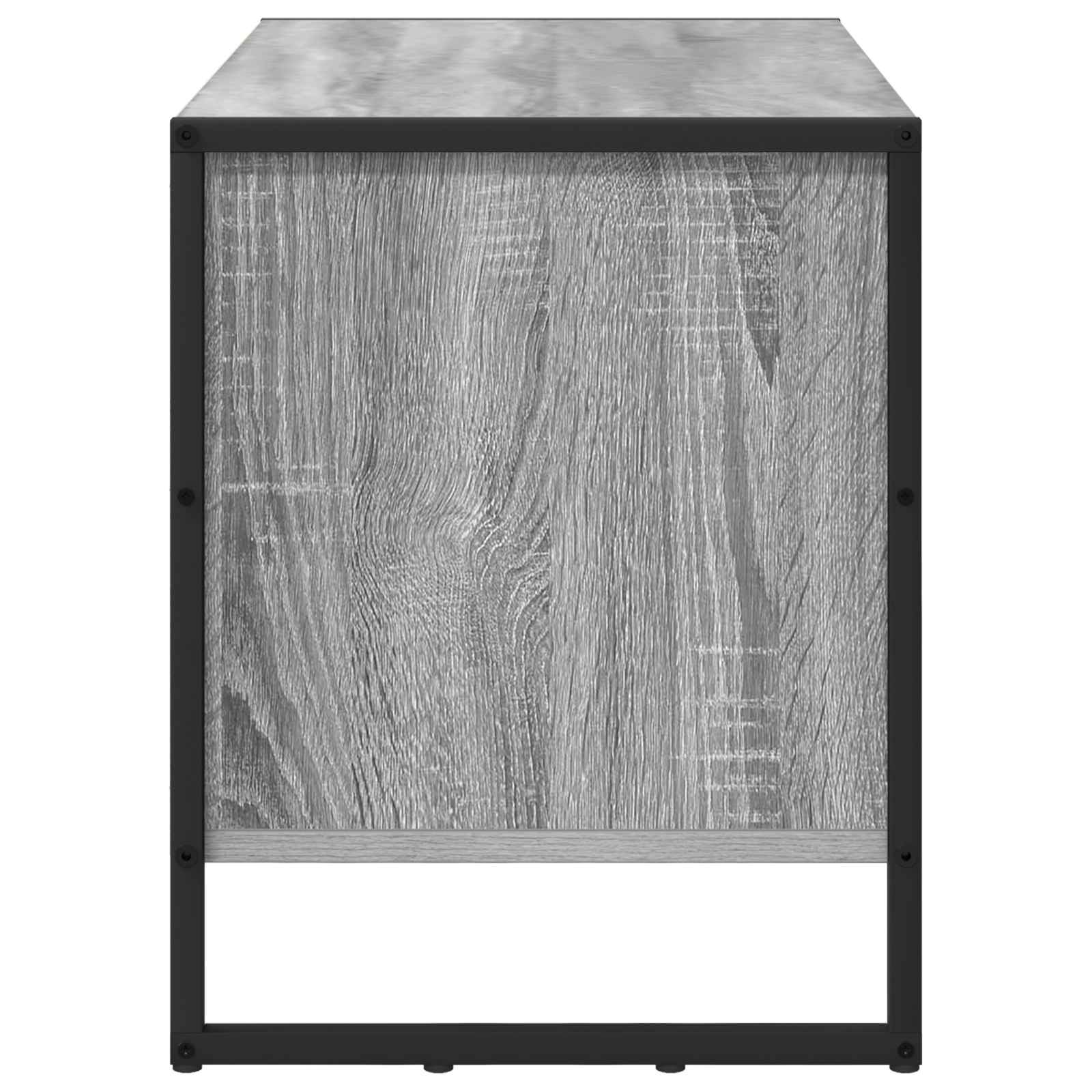 Schuhschrank 60 x 35 x 44 cm Holzwerkstoff Graues Sonoma