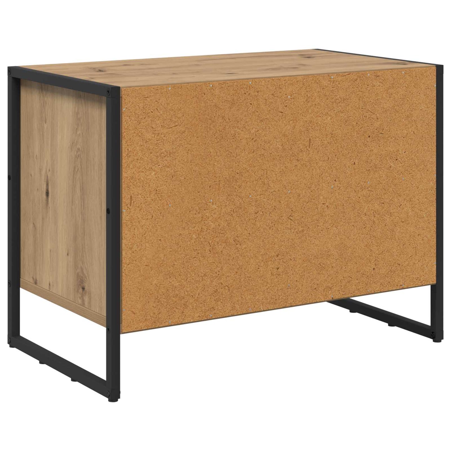 Schuhschrank 60 x 35 x 44 cm Holzwerkstoff Kunsthandwerk Eiche