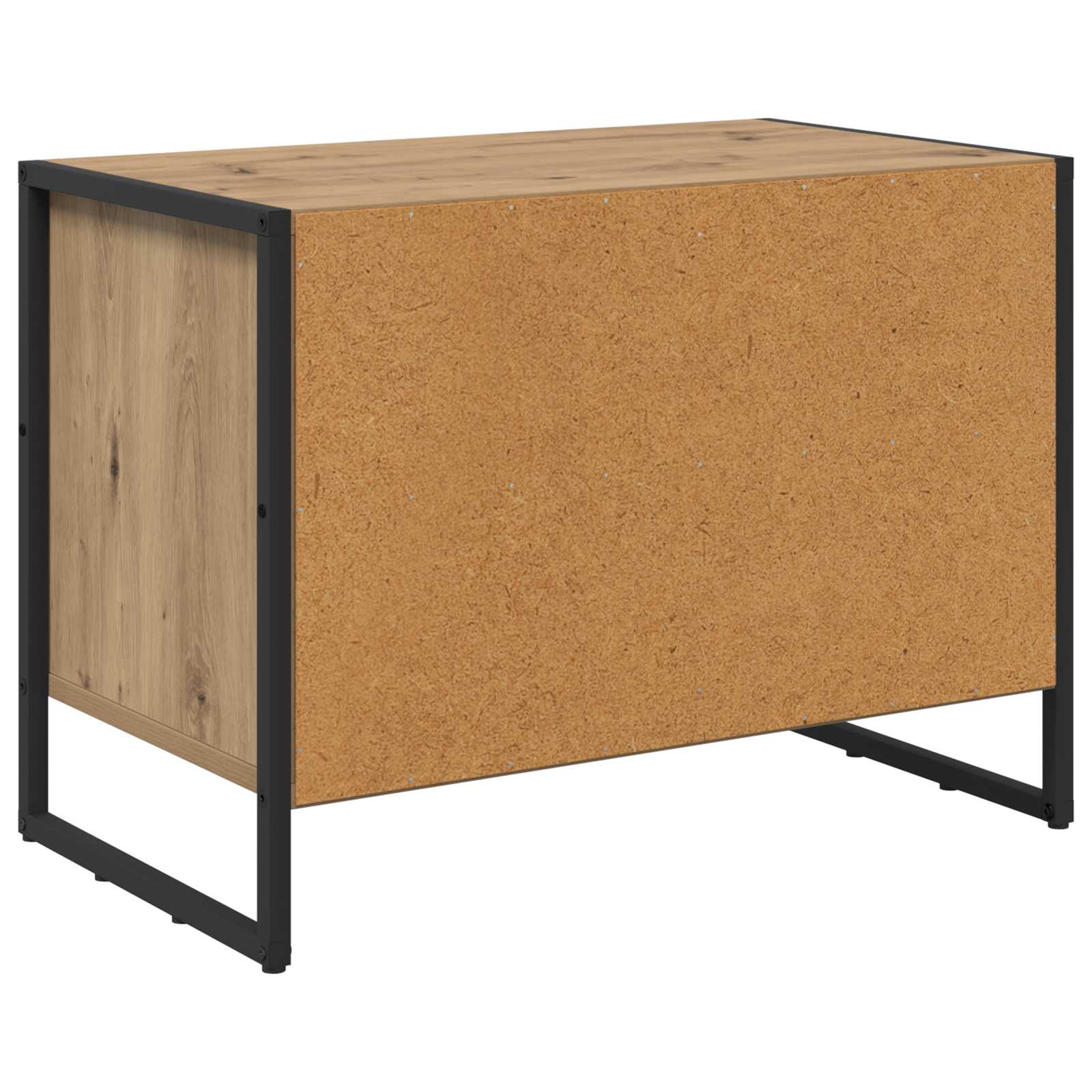 Schuhschrank 60 x 35 x 44 cm Holzwerkstoff Kunsthandwerk Eiche