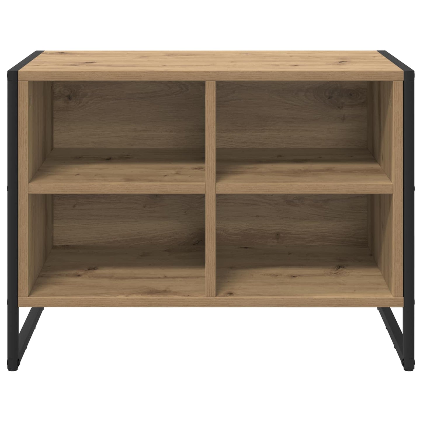 Schuhschrank 60 x 35 x 44 cm Holzwerkstoff Kunsthandwerk Eiche