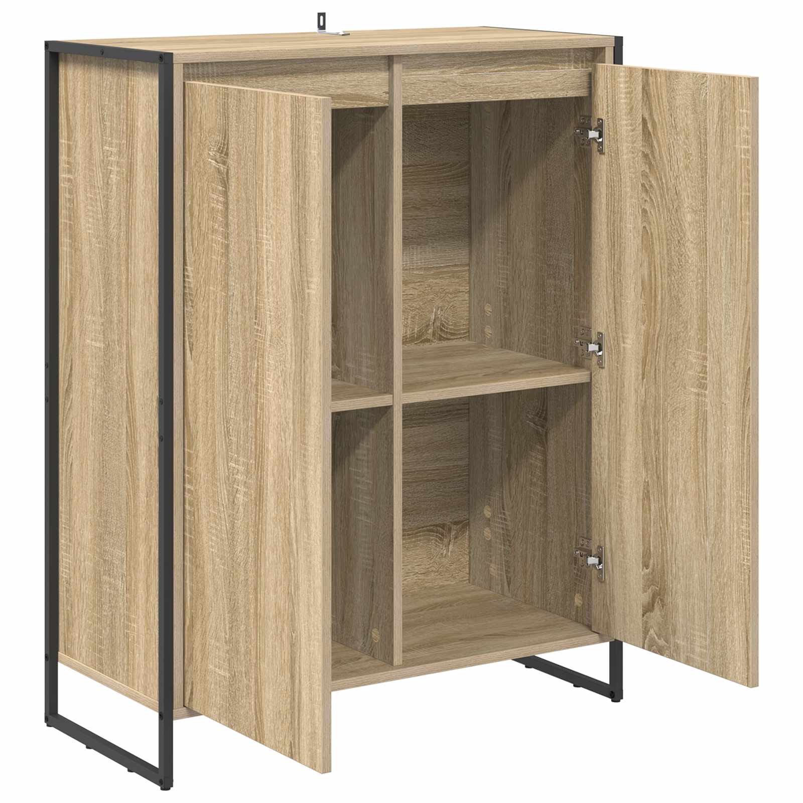 Schuhschrank mit Speicher Sonoma 79 x 36 x 100 cm Holzwerkstoff