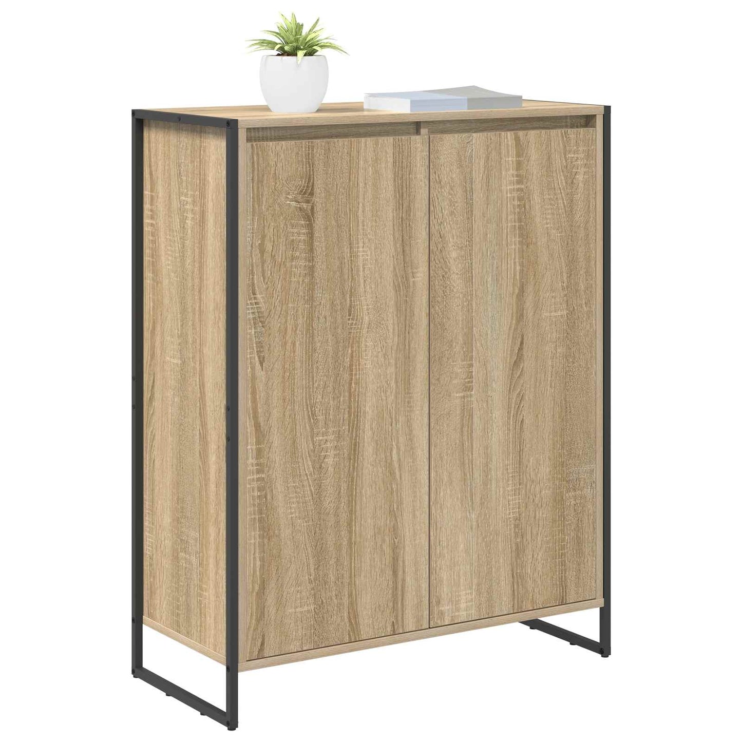 Schuhschrank mit Speicher Sonoma 79 x 36 x 100 cm Holzwerkstoff