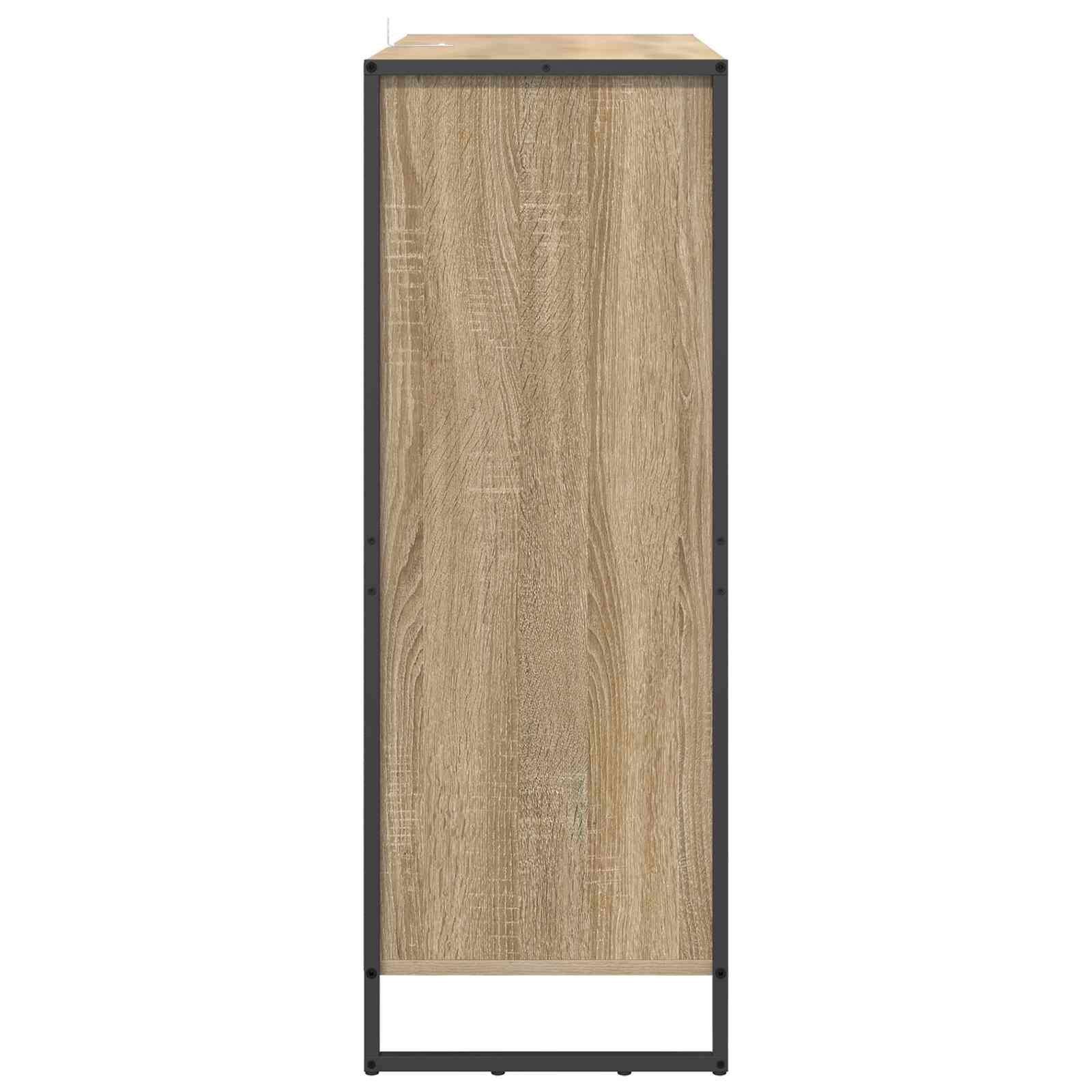 Schuhschrank mit Speicher Sonoma 79 x 36 x 100 cm Holzwerkstoff