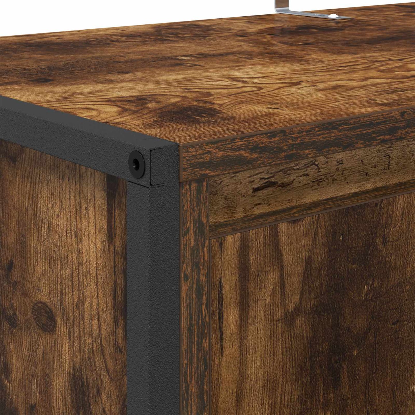 Schuhschrank mit Tür Raucharbe 79 x 36 x 100 cm Holzwerkstoff