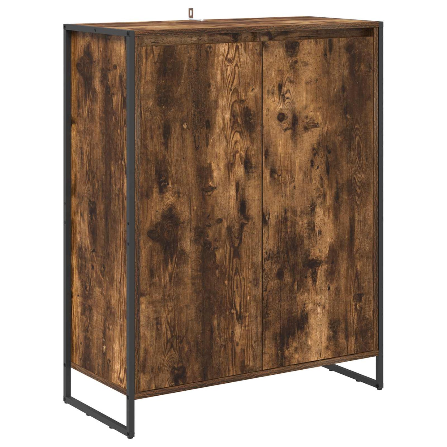 Schuhschrank mit Tür Raucharbe 79 x 36 x 100 cm Holzwerkstoff