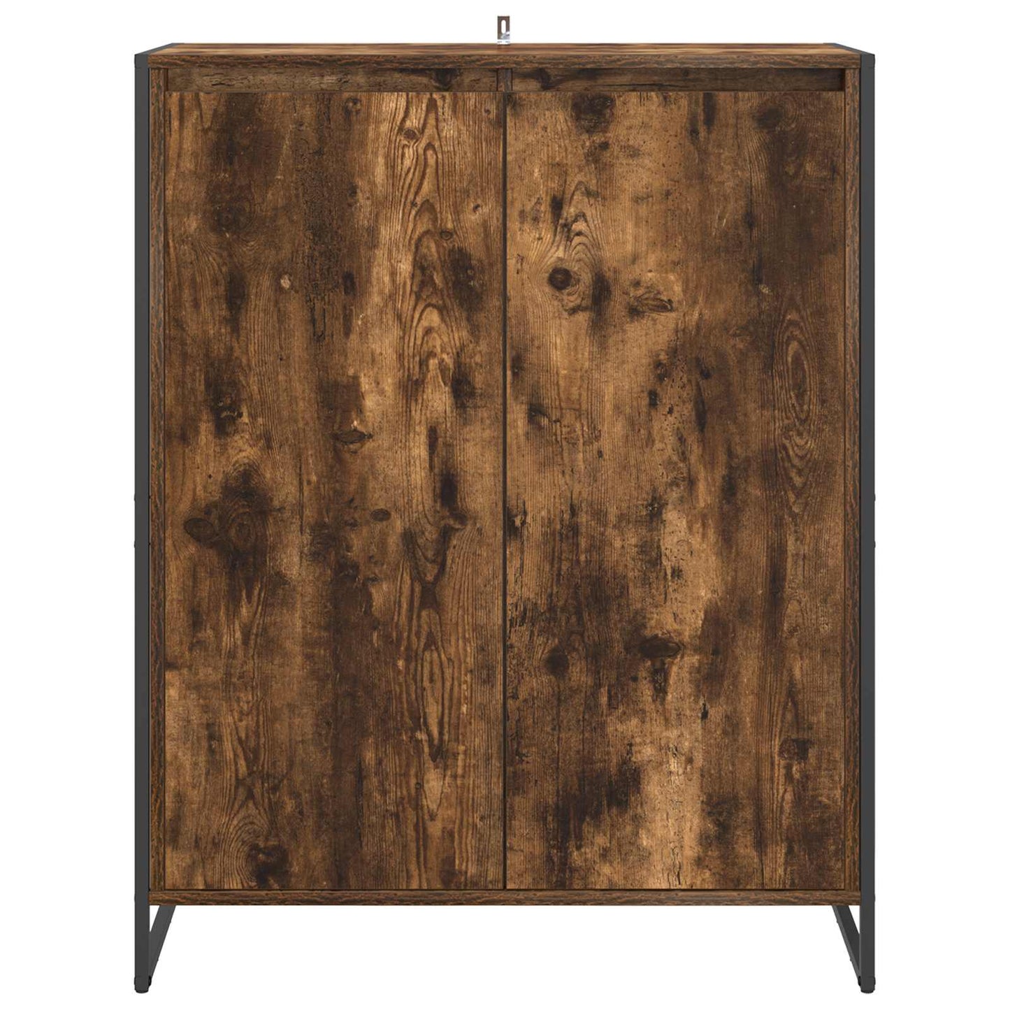 Schuhschrank mit Tür Raucharbe 79 x 36 x 100 cm Holzwerkstoff