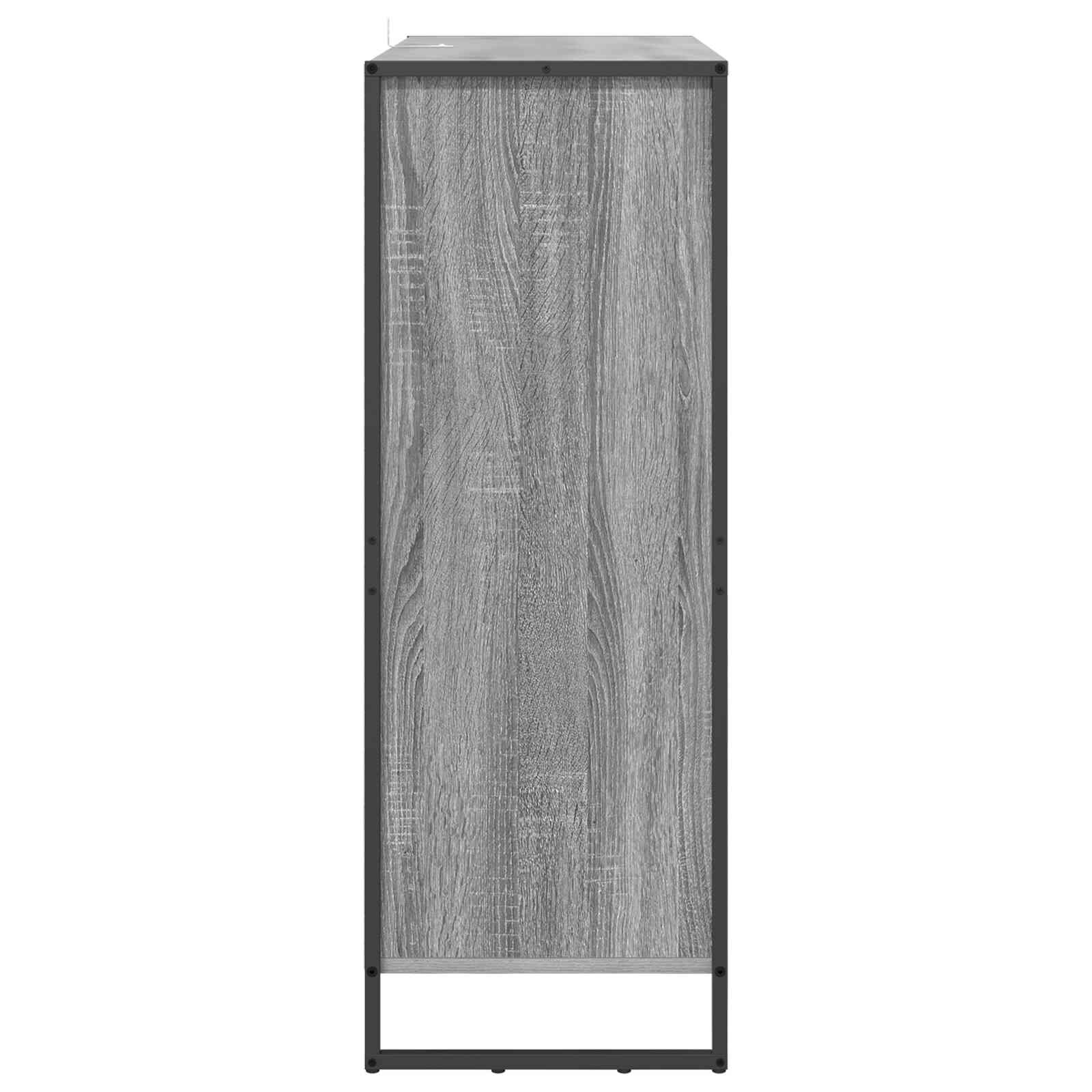 Schuhschrank Graues Sonoma 79 x 36 x 100 cm Holzwerkstoff
