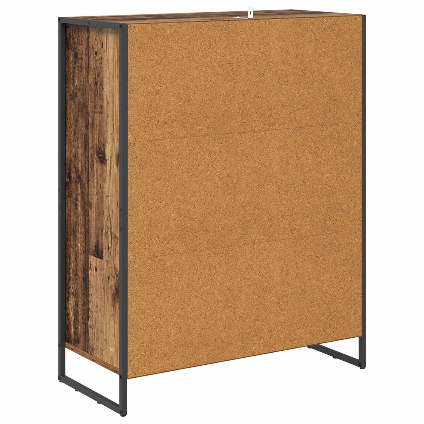 Schuhschrank mit Tür Altholz 79 x 36 x 100 cm Holzwerkstoff