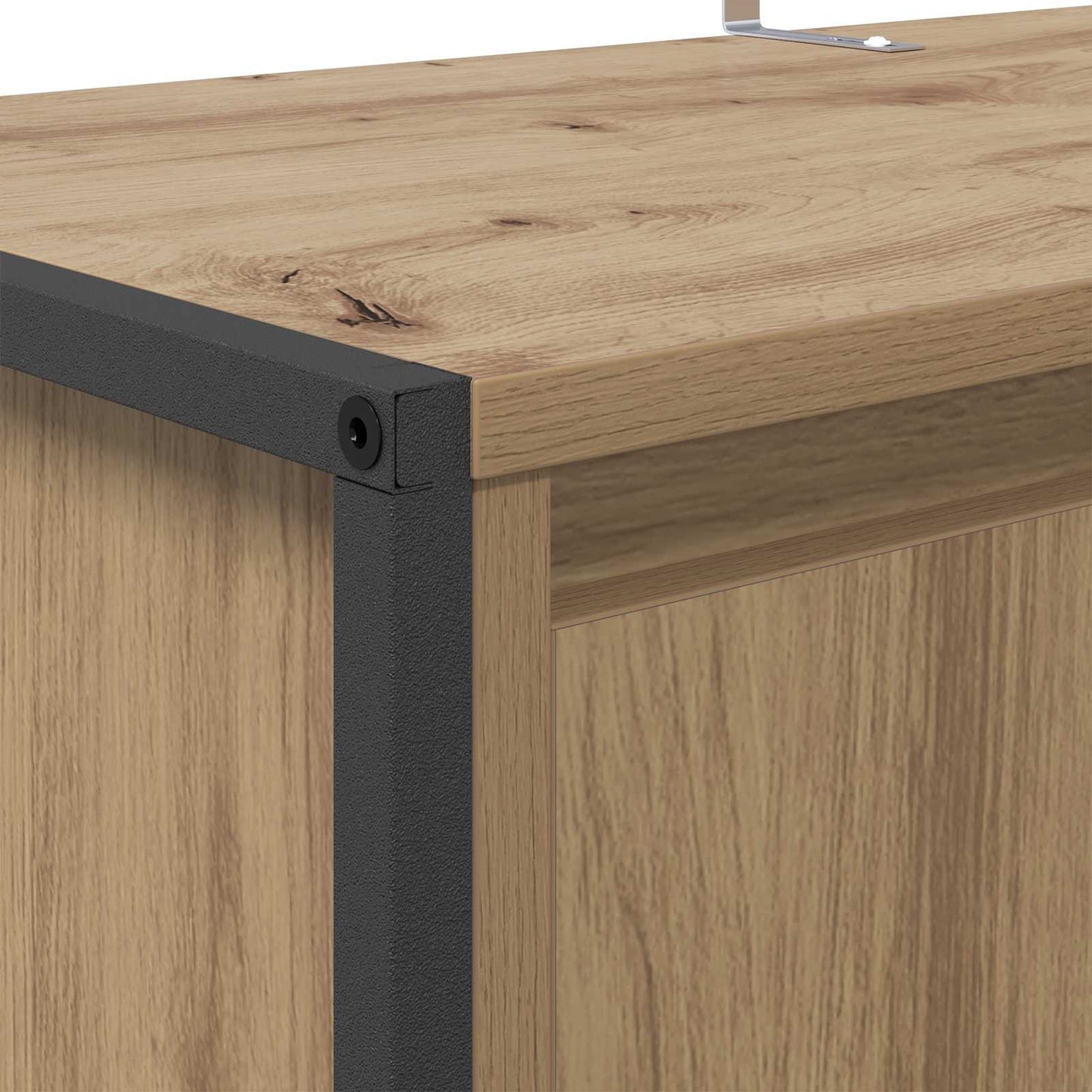 Schuhschrank Kunsthandwerk Eiche 79 x 36 x 100 cm Holzwerkstoff