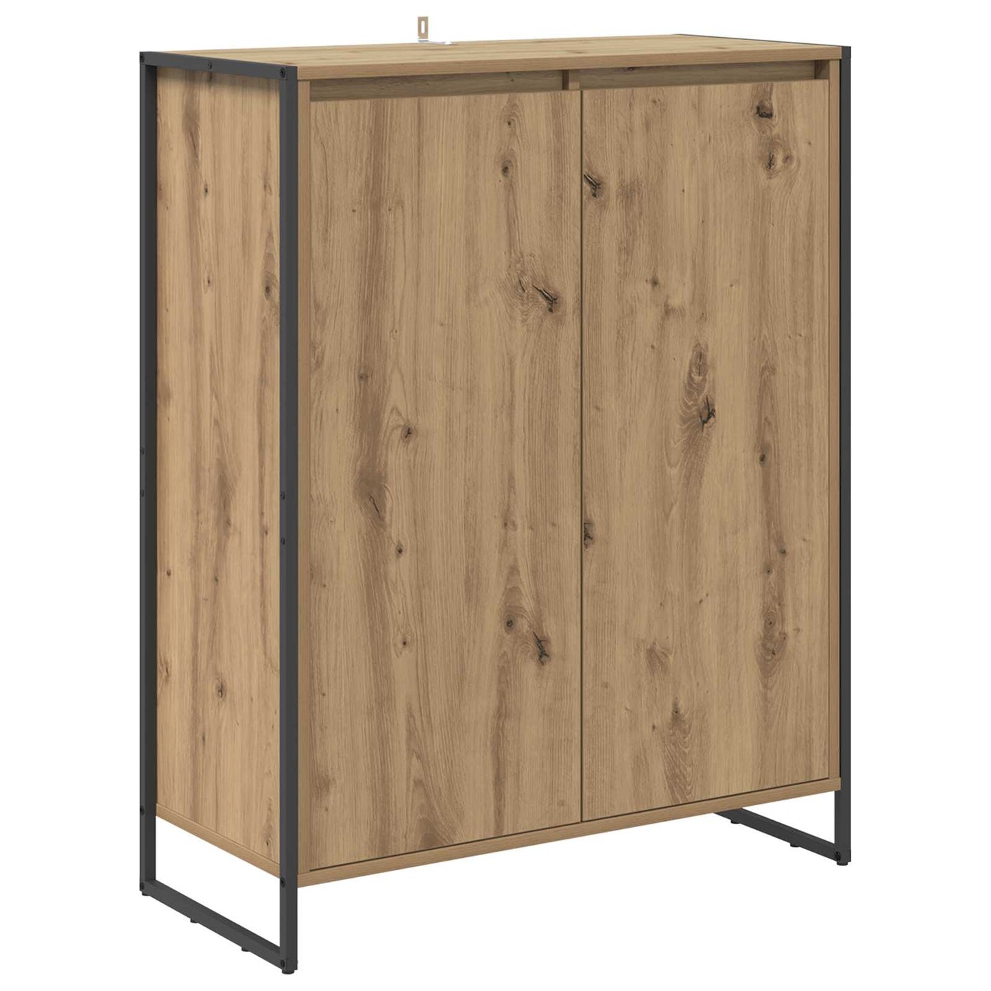 Schuhschrank Kunsthandwerk Eiche 79 x 36 x 100 cm Holzwerkstoff