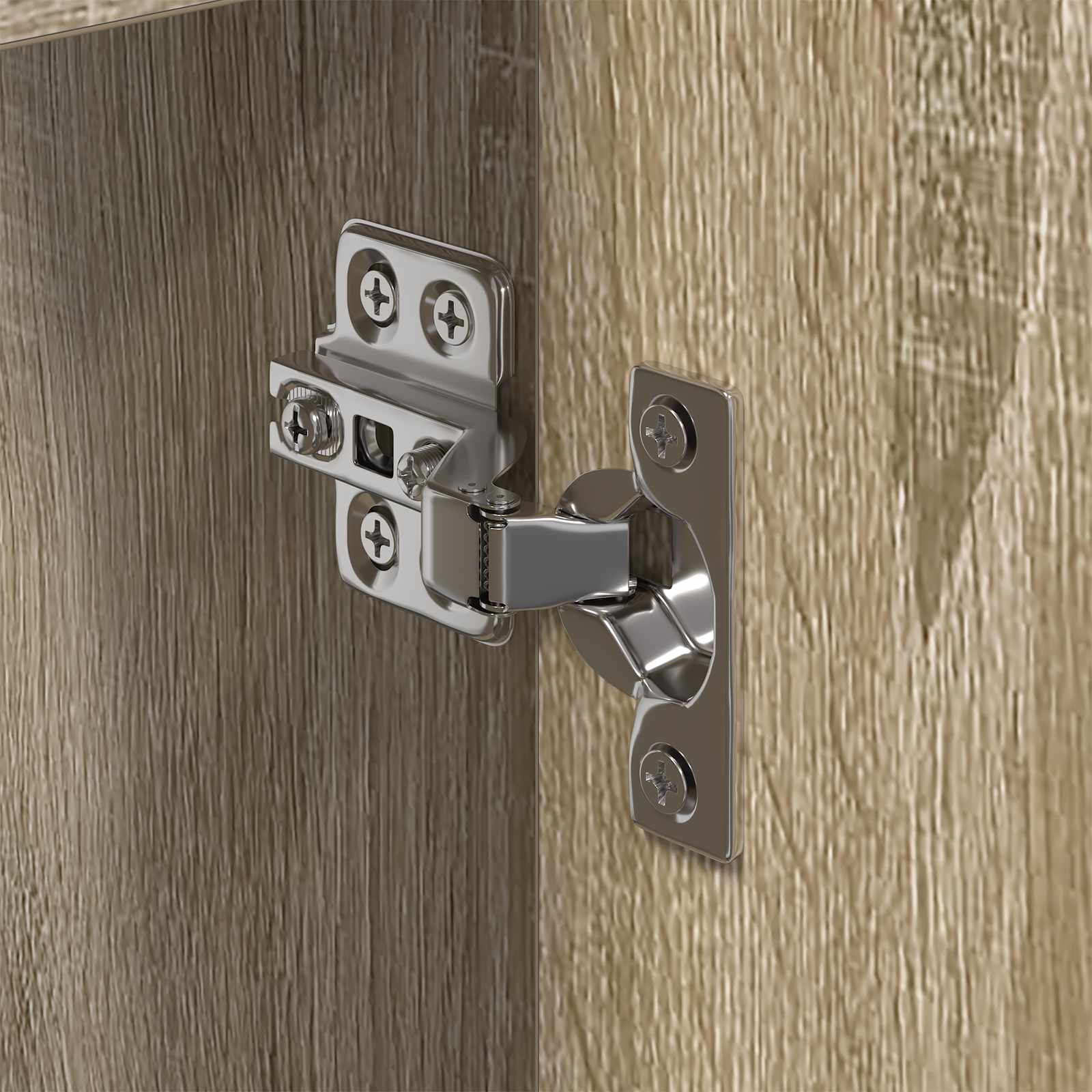 Badezimmerschrank Sonoma 90 x 30 x 60 cm Holzwerkstoff