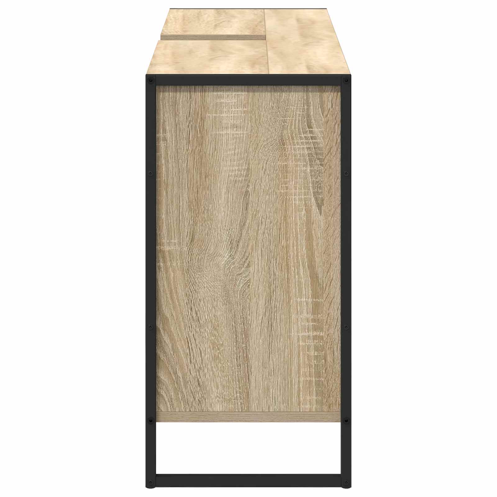 Badezimmerschrank Sonoma 90 x 30 x 60 cm Holzwerkstoff