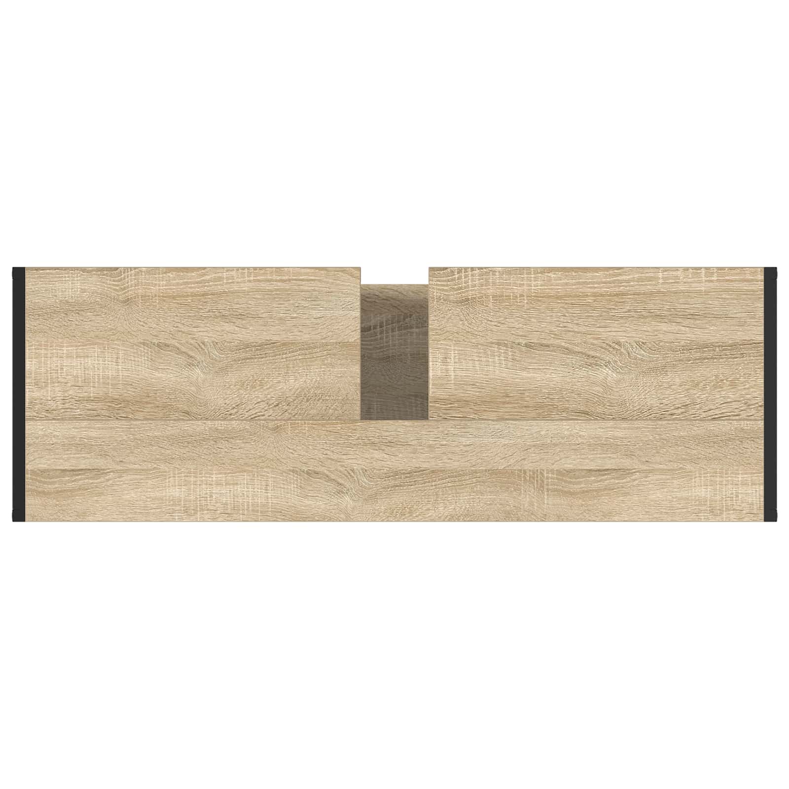 Badezimmerschrank Sonoma 90 x 30 x 60 cm Holzwerkstoff