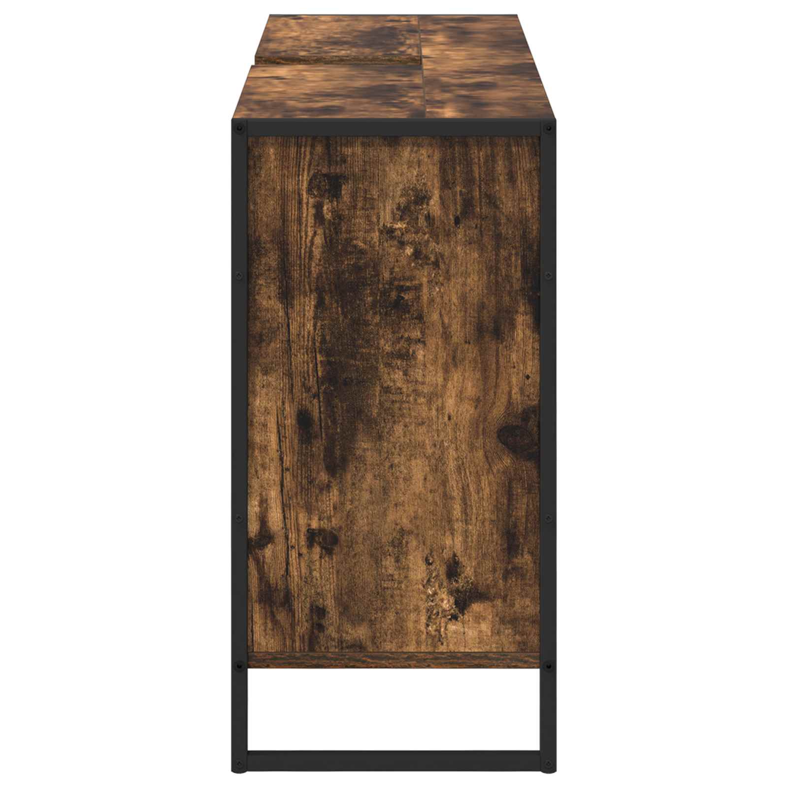 Badezimmerschrank Raucharbe 90 x 30 x 60 cm Holzwerkstoff