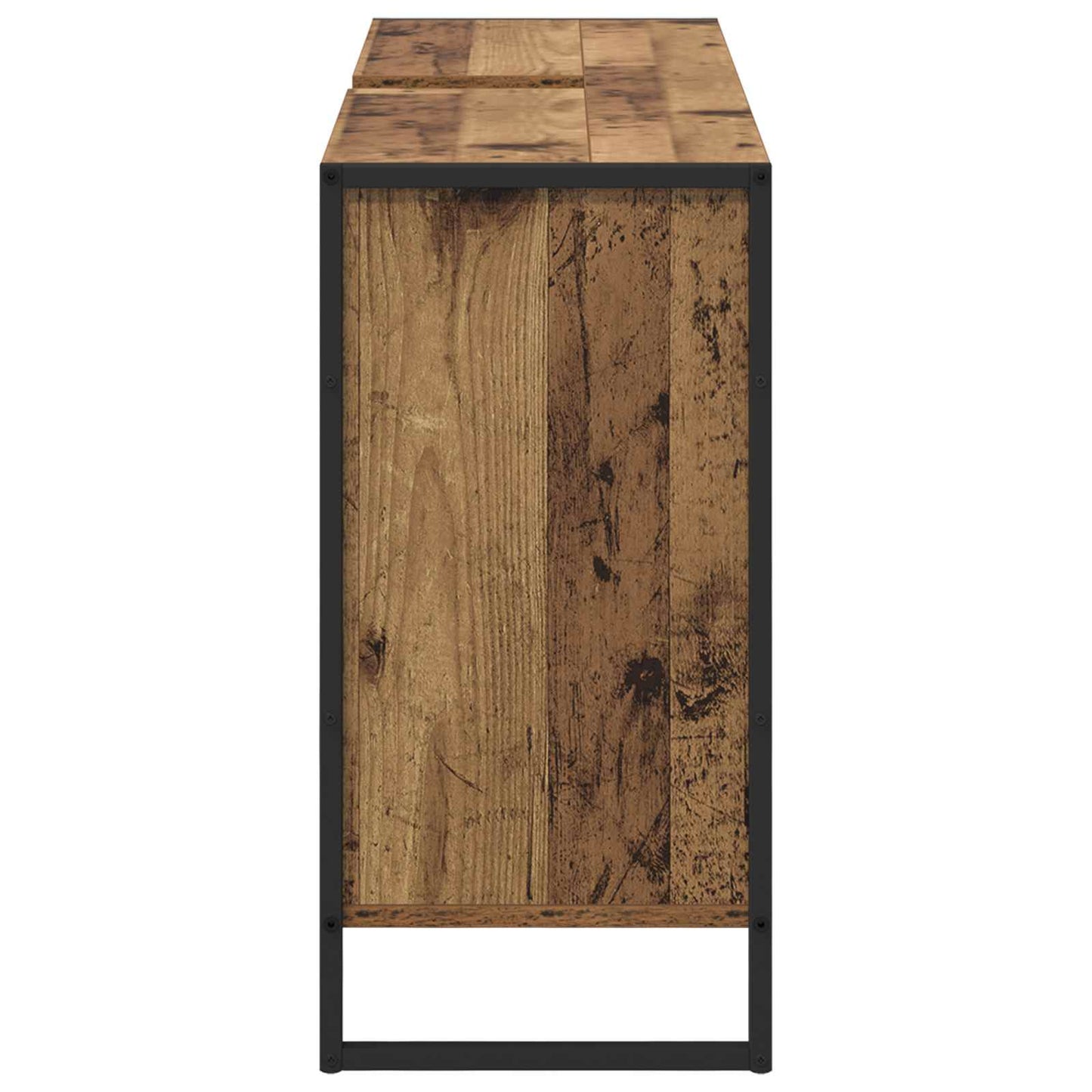 Badezimmerschrank Altholz 90 x 30 x 60 cm Holzwerkstoff