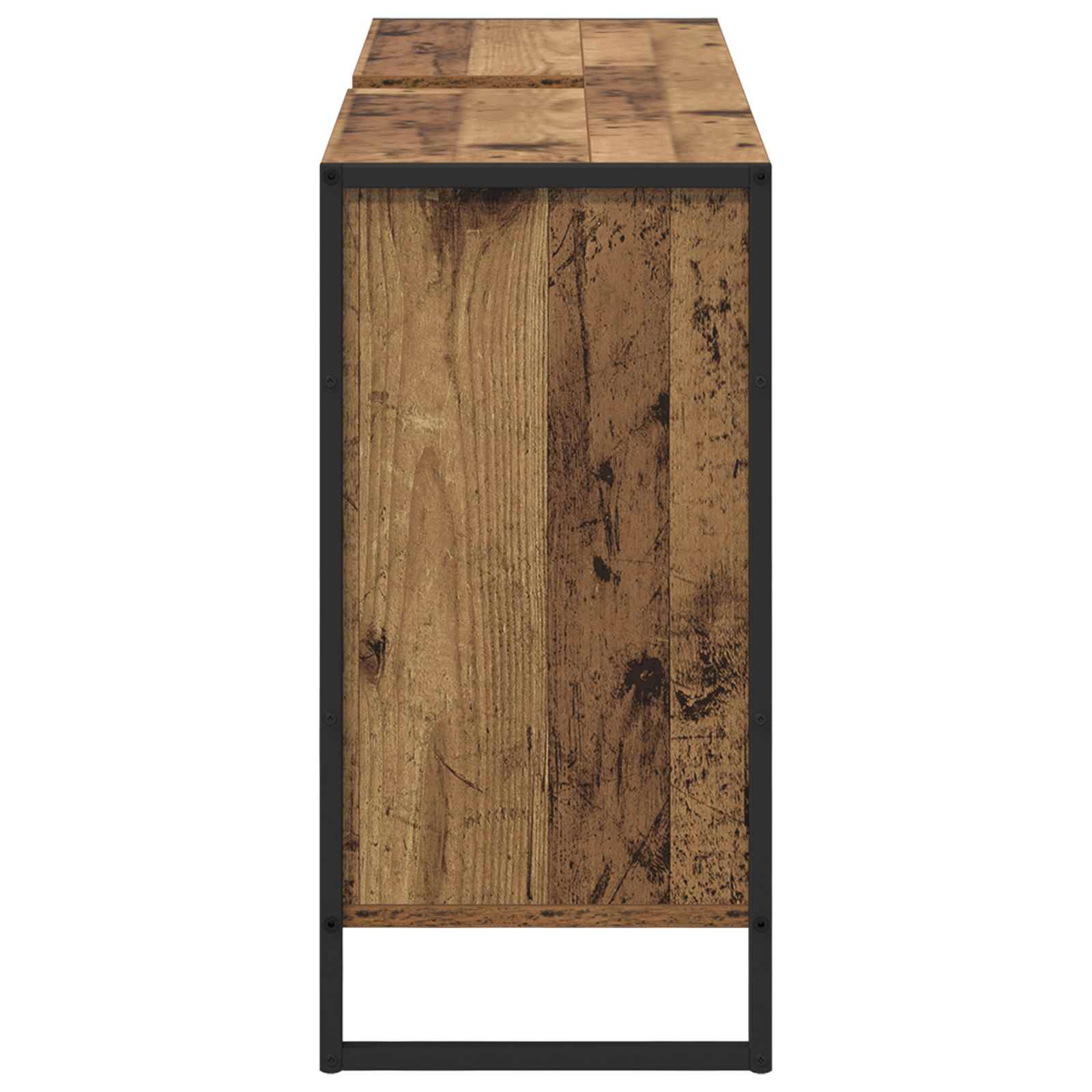 Badezimmerschrank Altholz 90 x 30 x 60 cm Holzwerkstoff