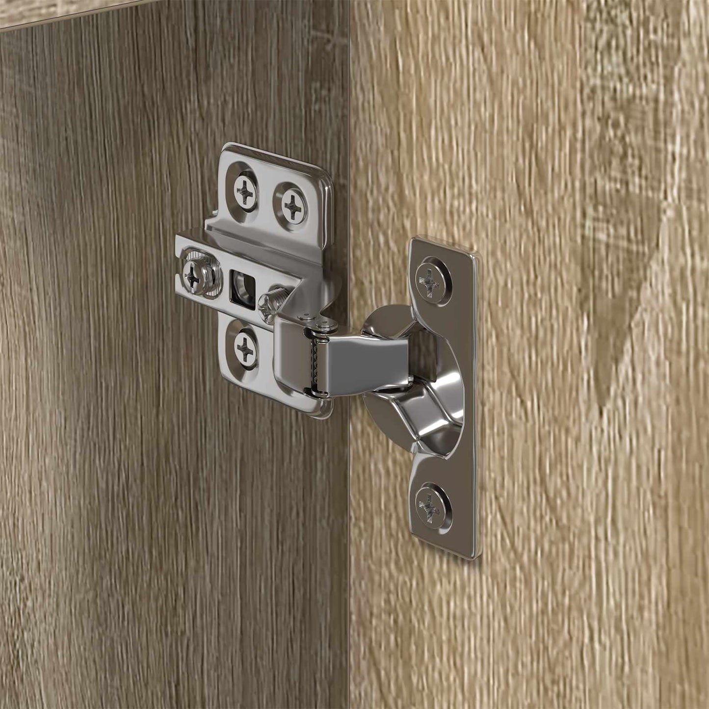 Badezimmerschrank Sonoma 60 x 30 x 60 cm Holzwerkstoff