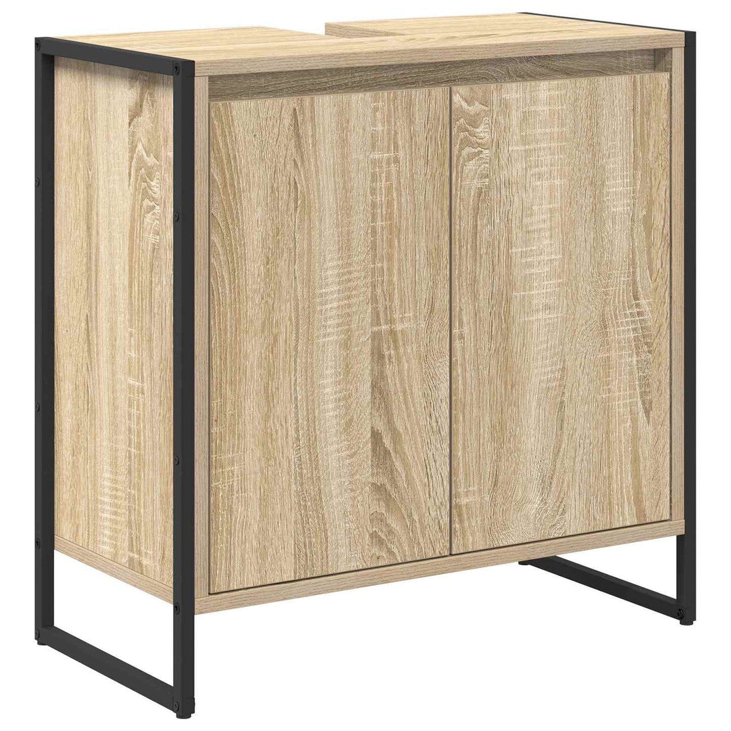 Badezimmerschrank Sonoma 60 x 30 x 60 cm Holzwerkstoff