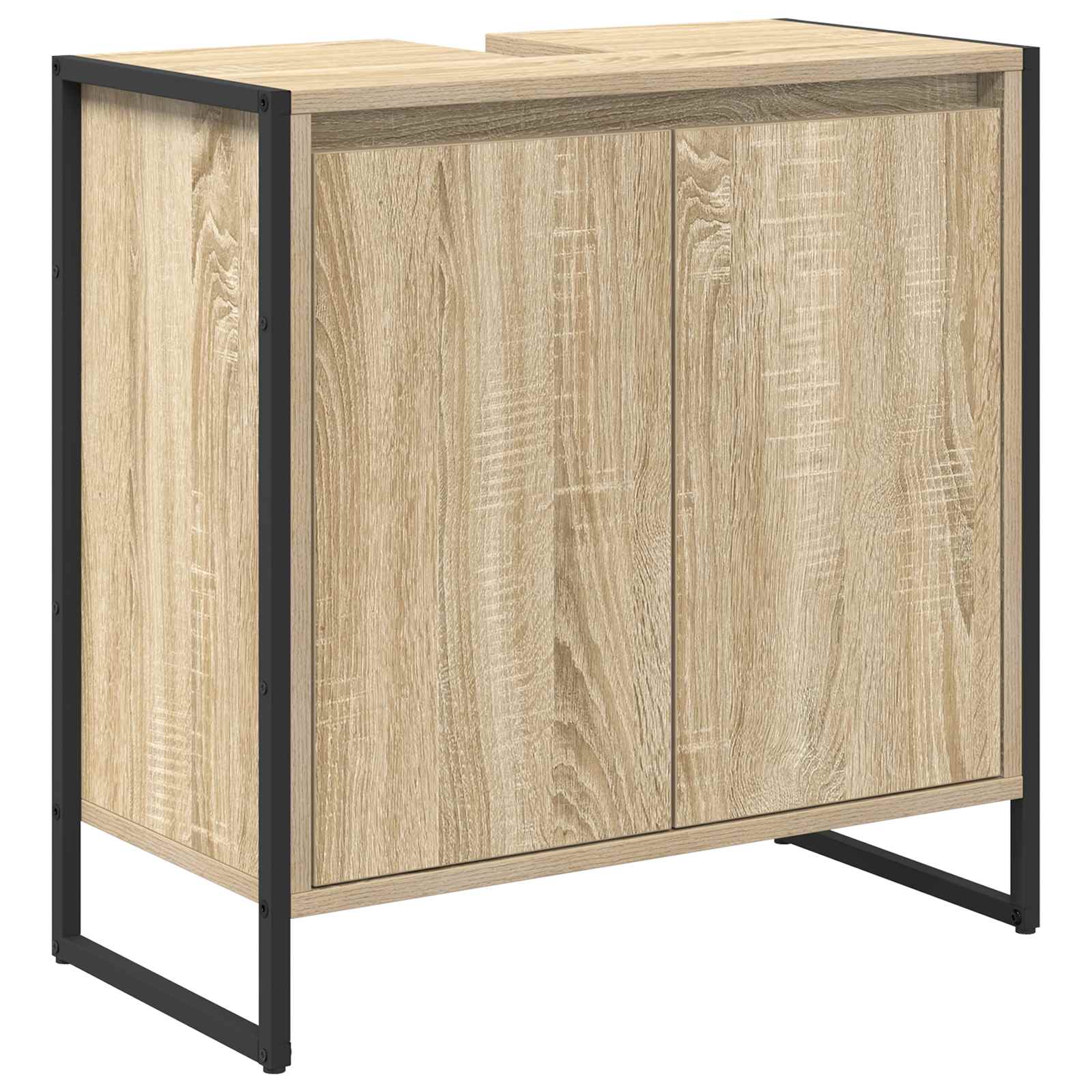 Badezimmerschrank Sonoma 60 x 30 x 60 cm Holzwerkstoff