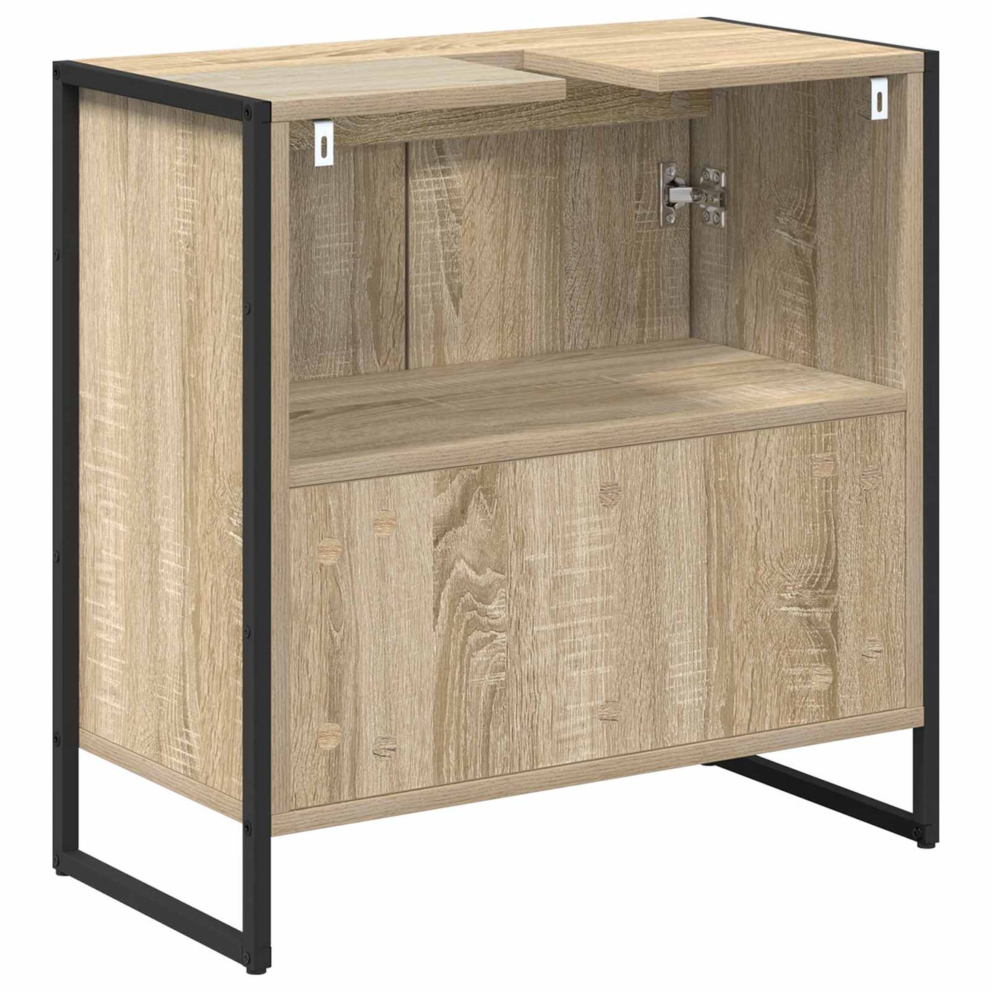 Badezimmerschrank Sonoma 60 x 30 x 60 cm Holzwerkstoff