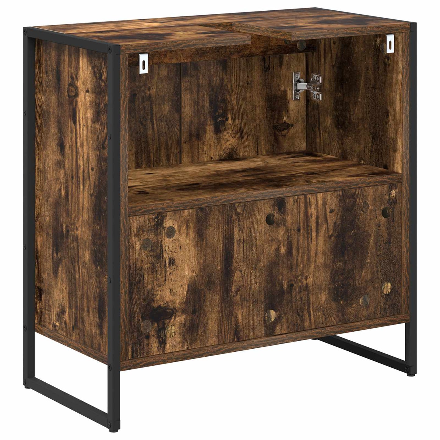 Badezimmerschrank Raucharbe 60 x 30 x 60 cm Holzwerkstoff