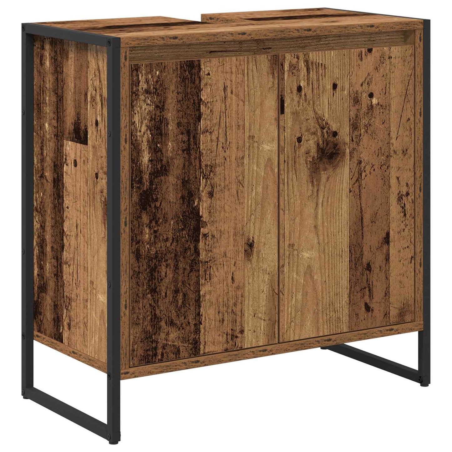 Badezimmerschrank Altholz 60 x 30 x 60 cm Holzwerkstoff