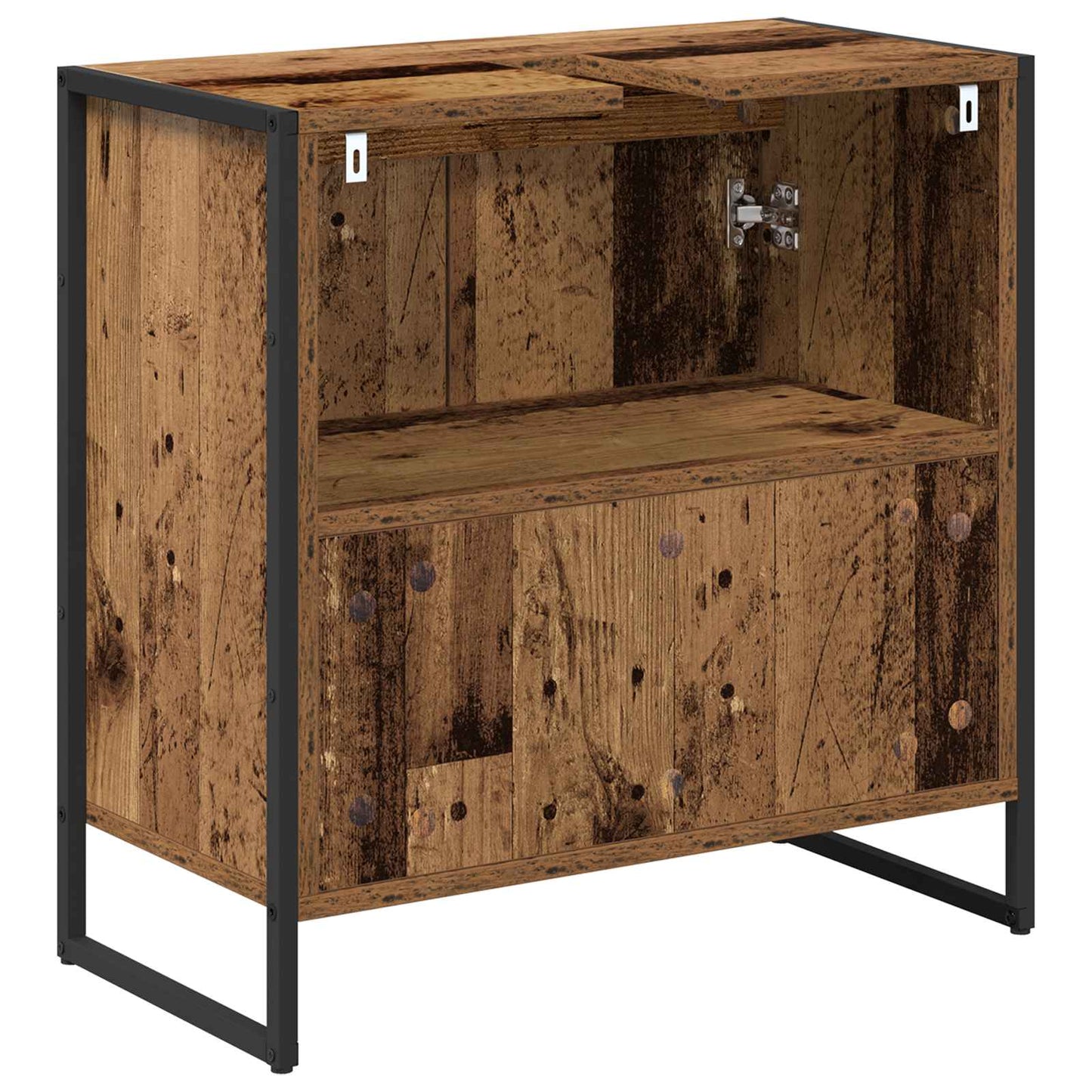Badezimmerschrank Altholz 60 x 30 x 60 cm Holzwerkstoff