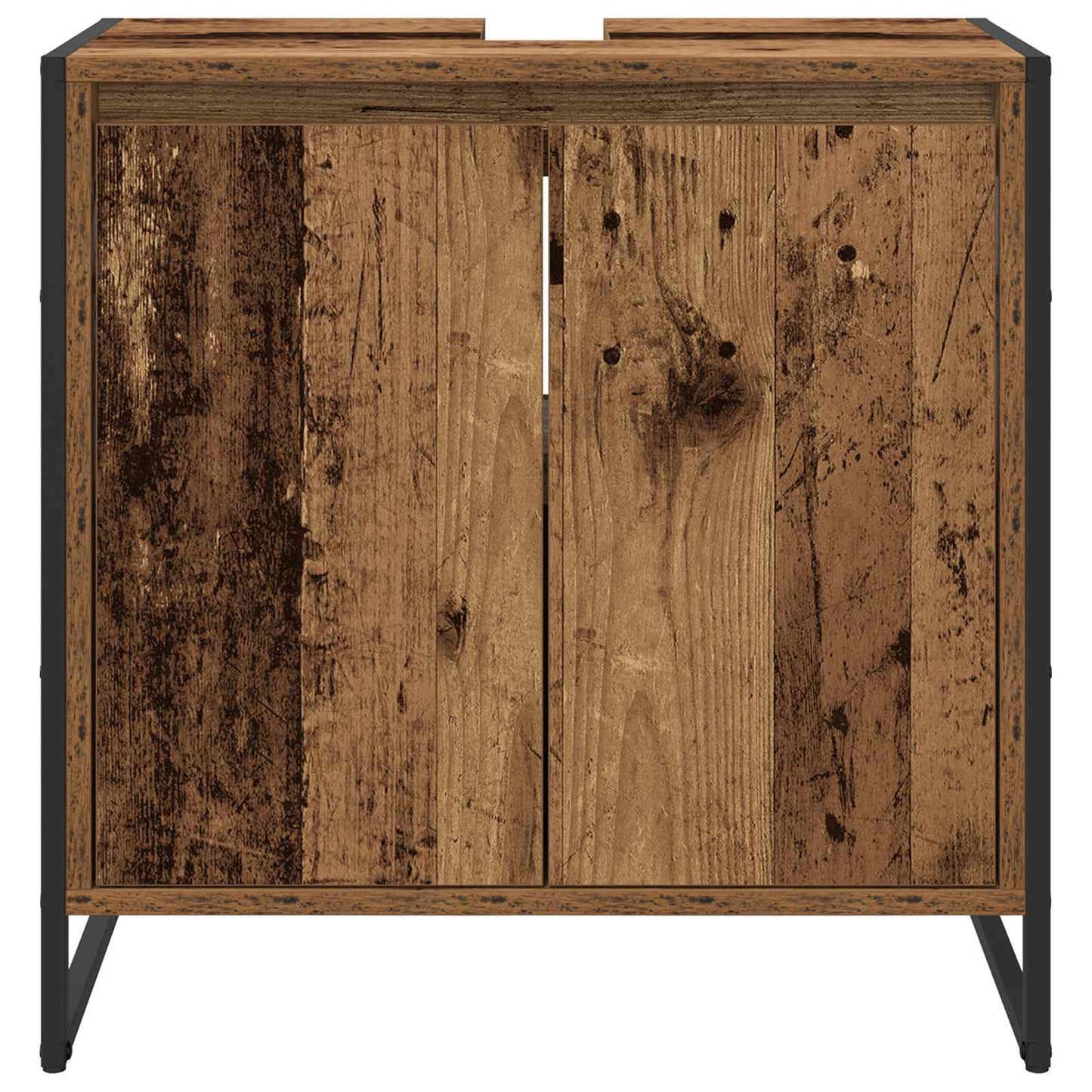 Badezimmerschrank Altholz 60 x 30 x 60 cm Holzwerkstoff