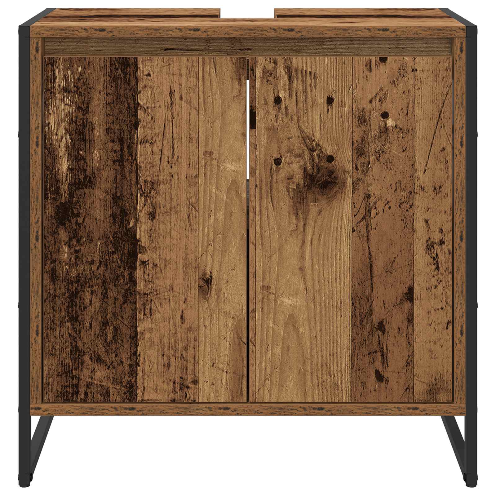 Badezimmerschrank Altholz 60 x 30 x 60 cm Holzwerkstoff