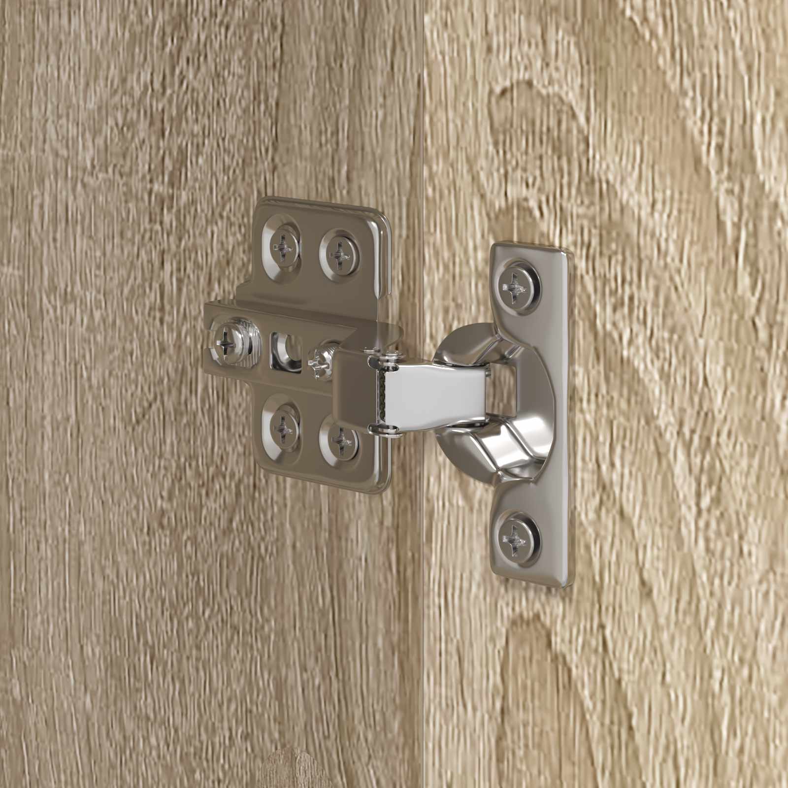 Badezimmerschrank Sonoma 40 x 30 x 180 cm Holzwerkstoff