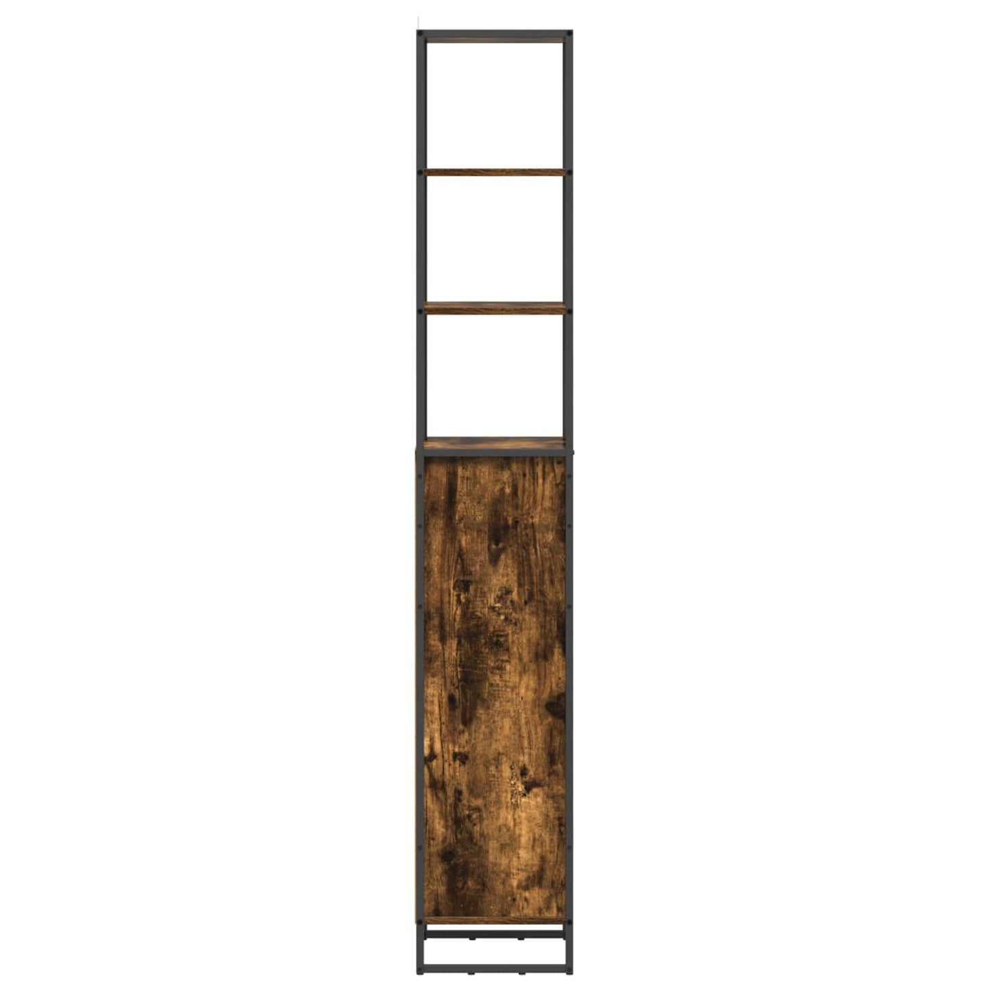 Badezimmerschrank Raucharbe 40 x 30 x 180 cm Holzwerkstoff