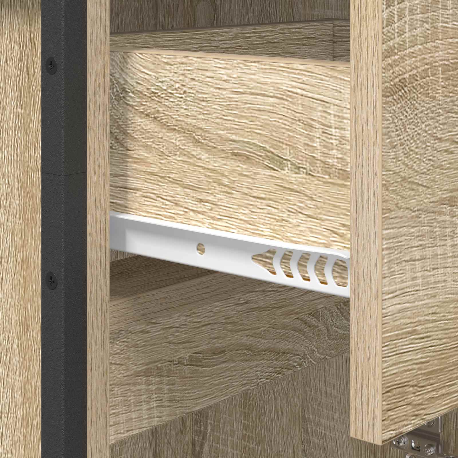 Badezimmerschrank Sonoma 40 x 30 x 100 cm Holzwerkstoff