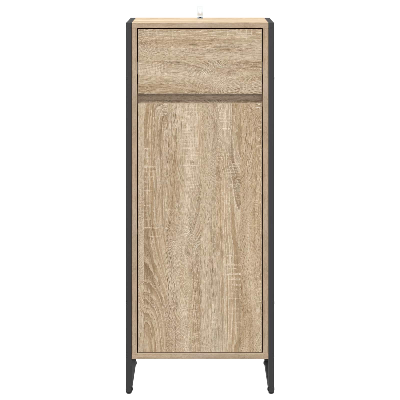 Badezimmerschrank Sonoma 40 x 30 x 100 cm Holzwerkstoff