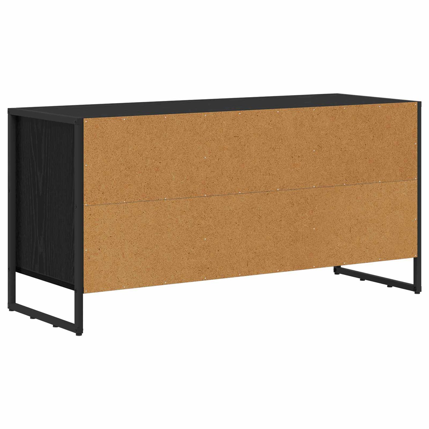 TV-Schränk 100 x 36 x 49,5 cm Schwarz Eichen-Optik