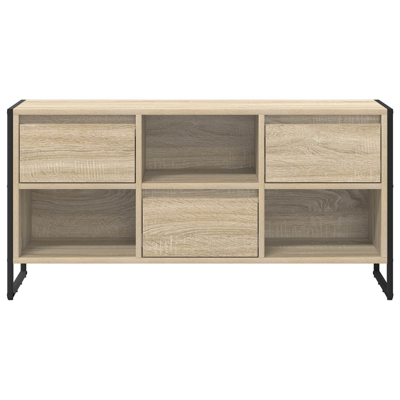 TV-Schränk 100 x 36 x 49,5 cm Sonoma Holzwerkstoff