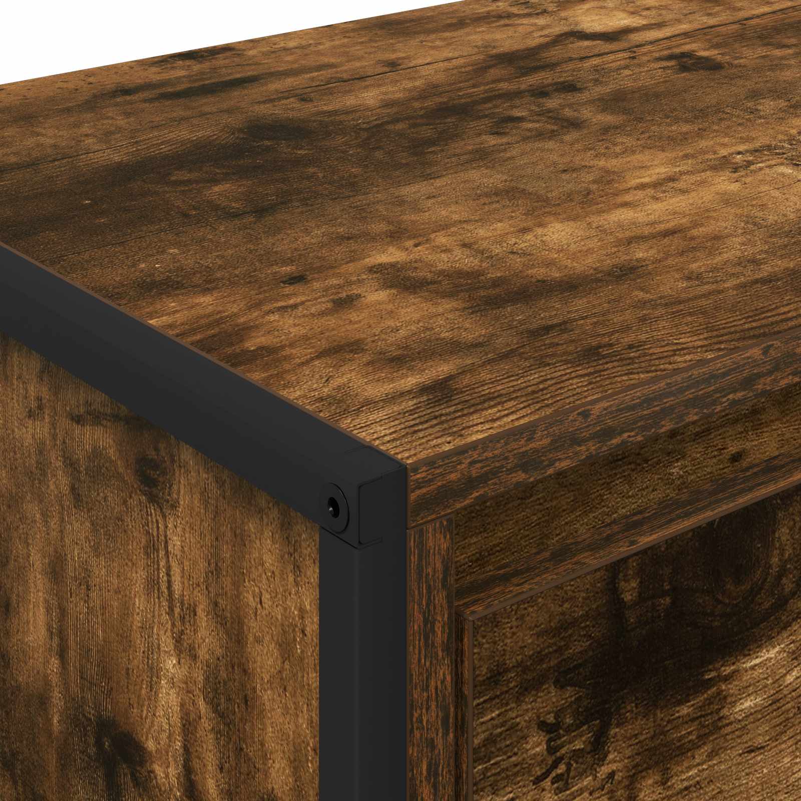 TV-Schränk 100 x 36 x 49,5 cm Raucharbe Holzwerkstoff