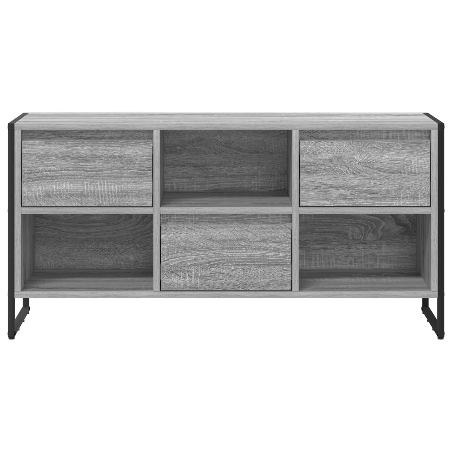 TV-Schränk 100 x 36 x 49,5 cm Graues Sonoma Holzwerkstoff
